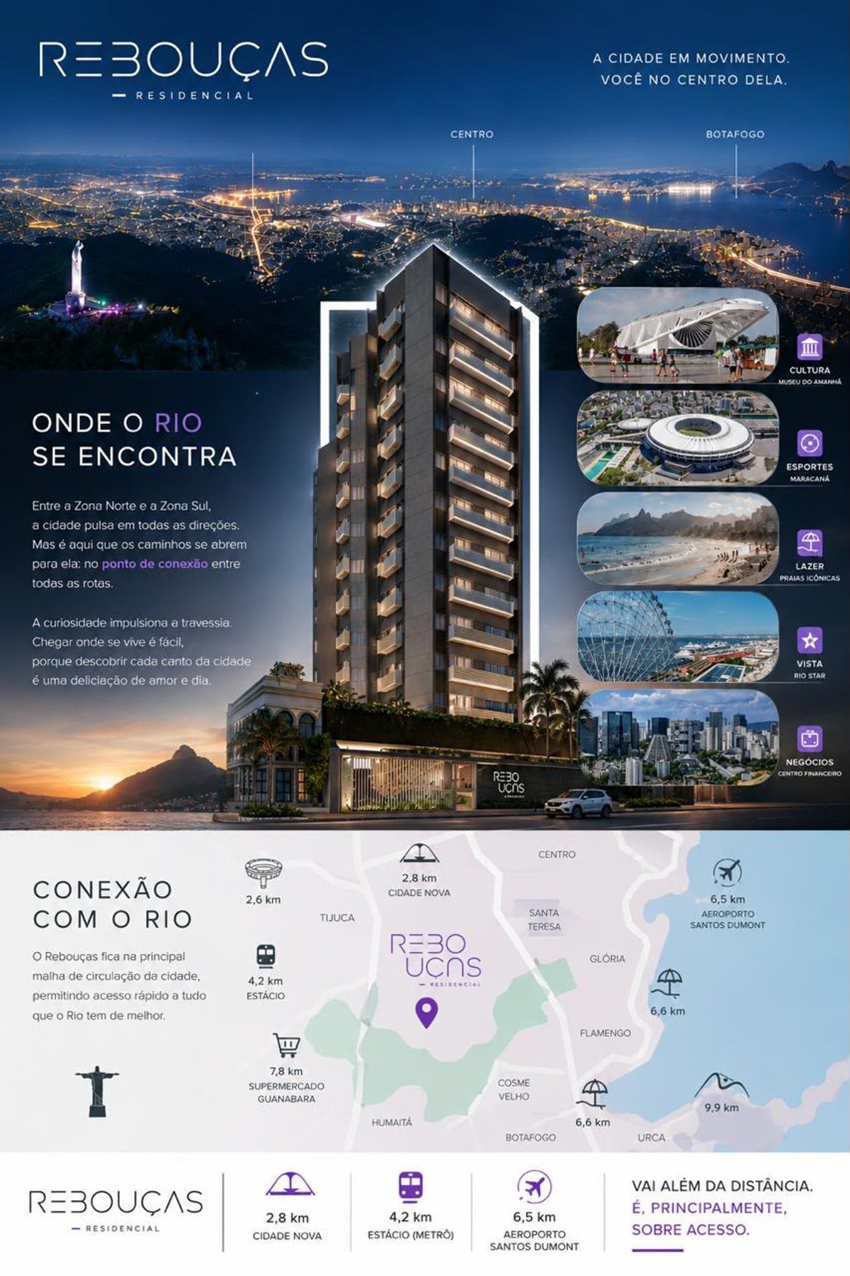 Residencial Rebouças — Rio Comprido, Centro